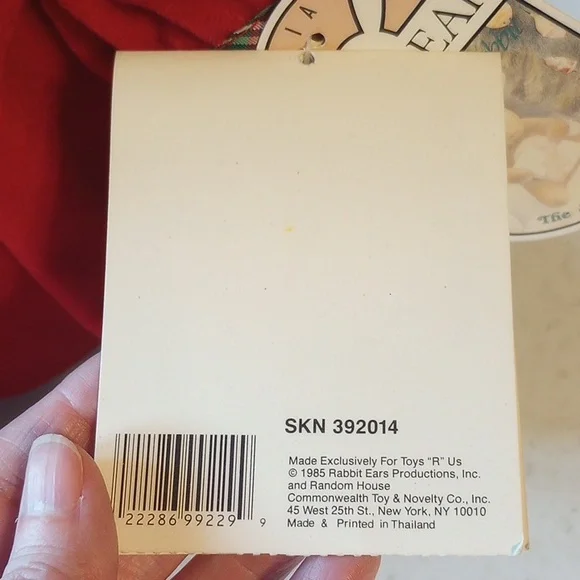 NWT Velveteen Rabbit Vintage 1985 Plush Toy, Rabbit Ears & Random House - Picture 4 of 8